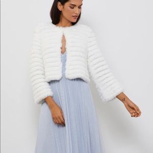 BCBGMaxAzria Faux Fur Jacket